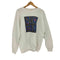 90s COTTON GROVE DESIGNS クルーネック L/S プリントスウェット メンズ JPN:XL xl