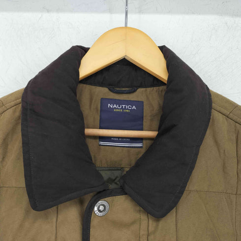 ノーティカ NAUTICA エルボーパッチ talonジップ キルティングジャケット メンズ JPN:XL