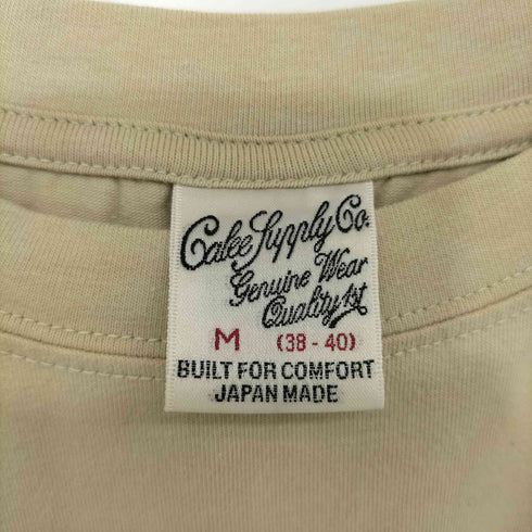 キャリー CALEE STRETCH CALEE OP LOGO T-SHIRT メンズ JPN:M