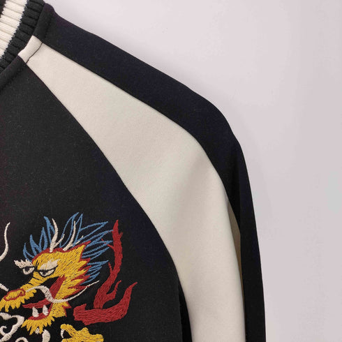 デニムアンドサプライ ラルフローレン DENIM & SUPPLY RALPH LAUREN 虎 トラ 竜 ドラゴン 刺繍 スーベニア ジャケット スカジャン レディース import:M