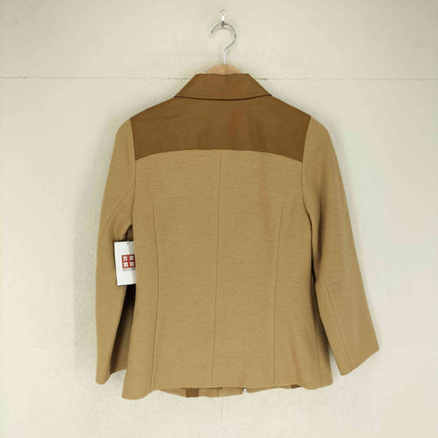 ロベルタディカメリーノ Roberta di Camerino ウール切替ジップジャケット レディース EUR:38