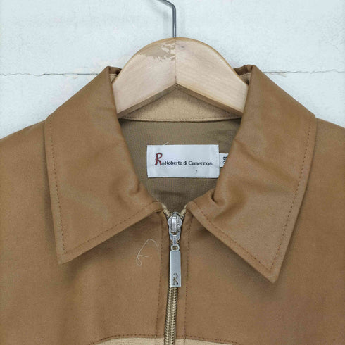 ロベルタディカメリーノ Roberta di Camerino ウール切替ジップジャケット レディース EUR:38
