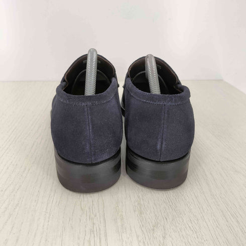 鞆ゑ スエードコインローファー Vibramソール メンズ 7 1/2