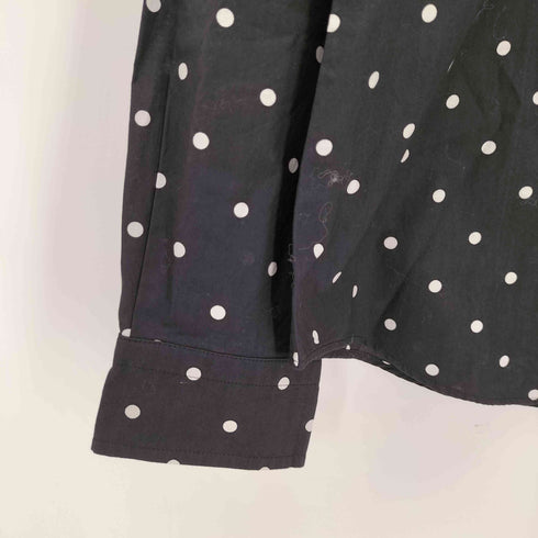 マッキントッシュフィロソフィー MACKINTOSH PHILOSOPHY ドット柄 L/Sドレスシャツ レディース JPN:38