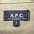 アーペーセー A.P.C. フランス製 OLD コットン ミリタリー フィールドジャケット メンズ JPN:2