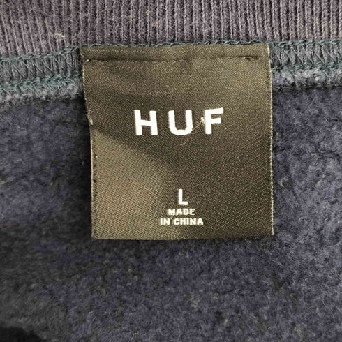 ハフ HUF アームプリント クルーネック スウェット メンズ JPN:L