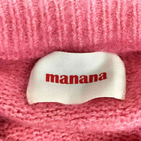 マナナ MANANA アクリルニット レディース