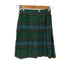 ラルフローレン RALPH LAUREN 金釦 プリーツチェックスカート レディース 150
