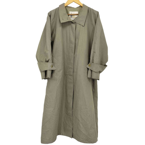 ロンドンフォグ LONDON FOG 70-80s 比翼ステンカラーコート レディース US:6