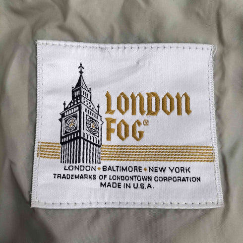 ロンドンフォグ LONDON FOG 70-80s 比翼ステンカラーコート レディース US:6