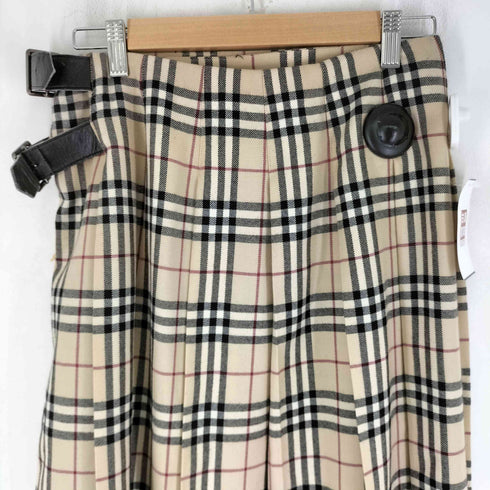 バーバリーロンドン BURBERRY LONDON ノバチェック ロング巻きスカート レディース 40