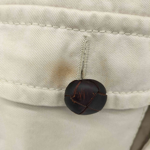 ディースクエアード DSQUARED2 襟ファー 裏地 チェック デッキ ブルゾン ジャケット メンズ EUR:46