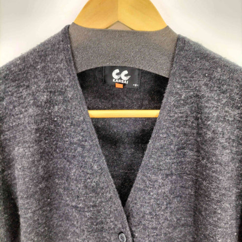 カンサイヤマモト KANSAI YAMAMOTO CC KANSAI 90s ウールリブニットカーディガン レディース JPN:2