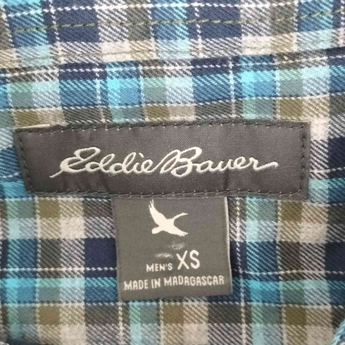 エディーバウアー Eddie Bauer L/Sチェックシャツ メンズ JPN:XS