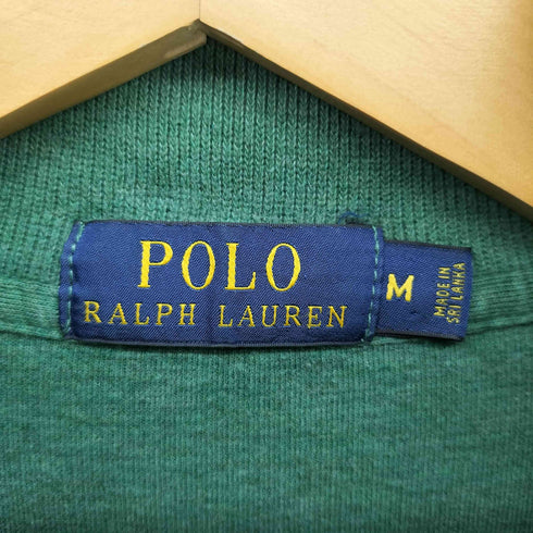 ポロラルフローレン POLO RALPH LAUREN ポニー 刺繍 ハーフジップ スウェット プルオーバー メンズ import:M