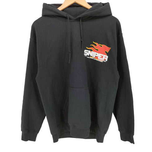 SNIPER GANG GILDAN ボディ 両面 ロゴ プリント プルオーバー パーカー メンズ import:M