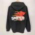 SNIPER GANG GILDAN ボディ 両面 ロゴ プリント プルオーバー パーカー メンズ import:M