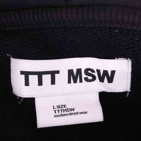 ティーモダンストリートウエア TTT_MSW 25SS Pierce hoodie メンズ JPN:L