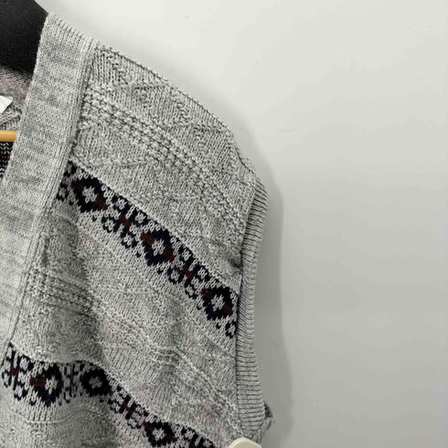 445 FIFTH USA製 ニットベスト メンズ 2XL