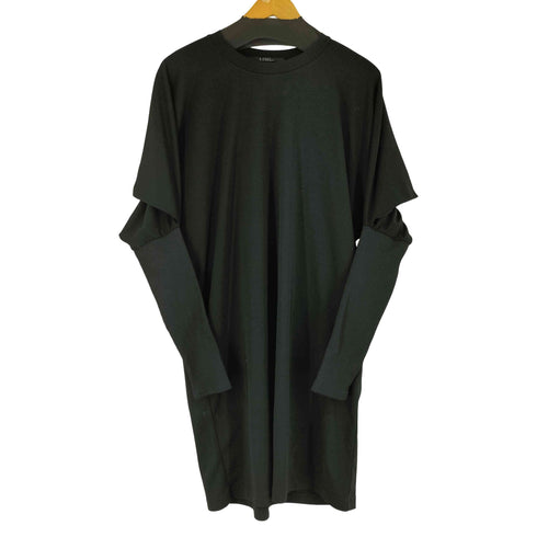 リミフゥ LIMI feu 20AW トリアセテートジャージーリブスリーブワンピース レディース JPN:S