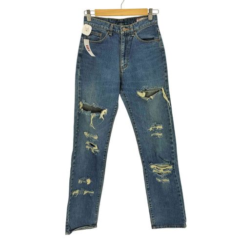 ラングラー Wrangler デストロイ加工テーパードデニム メンズ 29