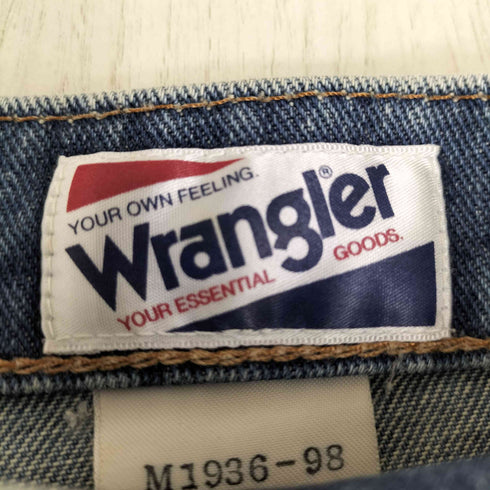 ラングラー Wrangler デストロイ加工テーパードデニム メンズ 29