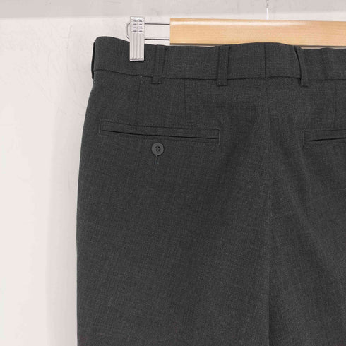 1タックウールスラックス メンズ JPN:48