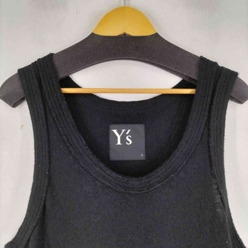 ワイズ Ys ウールノースリーブデザインワンピース レディース JPN:2