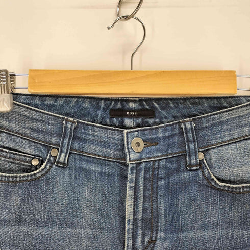 ボスヒューゴボス BOSS HUGO BOSS ロゴ刺繍セミフレアデニム メンズ 27/34