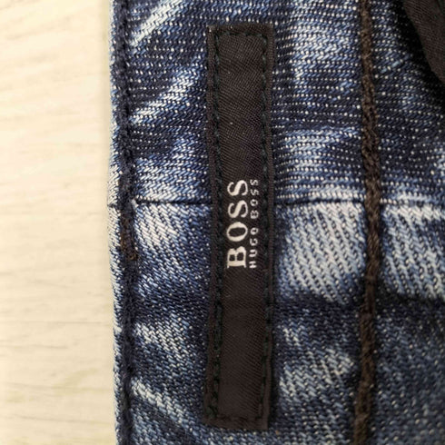 ボスヒューゴボス BOSS HUGO BOSS ロゴ刺繍セミフレアデニム メンズ 27/34