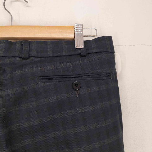 2タック ウールスラックス 涙YKK メンズ