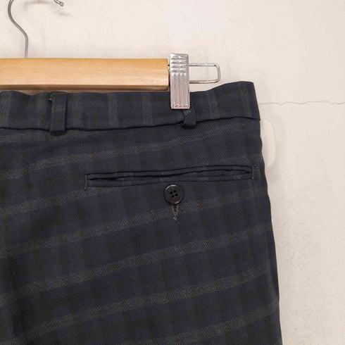 2タック ウールスラックス 涙YKK メンズ