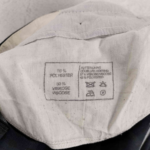 2タック ウールスラックス 涙YKK メンズ