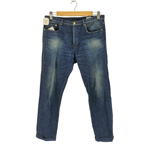ポールスミス Paul Smith ボタンフライ クロップドインディゴデニム メンズ JPN:L