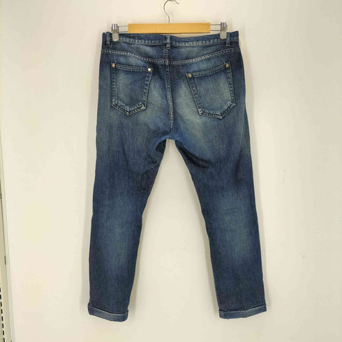 ポールスミス Paul Smith ボタンフライ クロップドインディゴデニム メンズ JPN:L