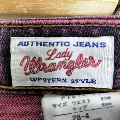 ラングラー Wrangler ウォッシュド加工テーパードデニム メンズ 28-4