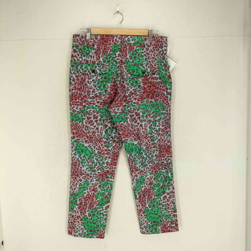 ダイエットブッチャースリムスキン DIET BUTCHER SLIM SKIN レオパード柄 タックスラックスパンツ メンズ 2