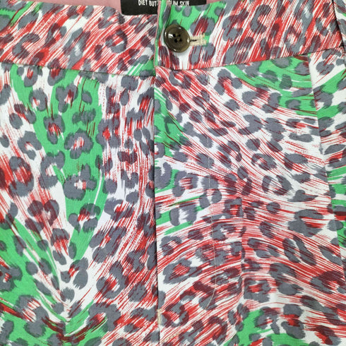 ダイエットブッチャースリムスキン DIET BUTCHER SLIM SKIN レオパード柄 タックスラックスパンツ メンズ 2