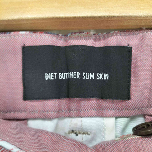 ダイエットブッチャースリムスキン DIET BUTCHER SLIM SKIN レオパード柄 タックスラックスパンツ メンズ 2