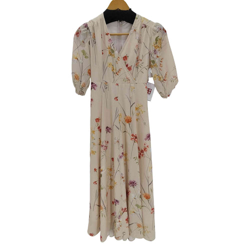 アンドクチュール And Couture 花柄 ロングワンピース レディース JPN:38