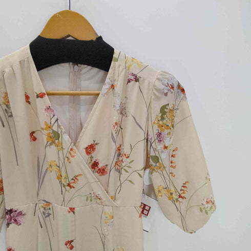 アンドクチュール And Couture 花柄 ロングワンピース レディース JPN:38