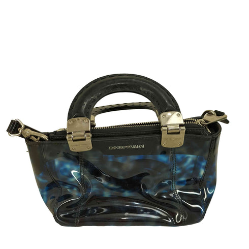 エンポリオアルマーニ EMPORIO ARMANI 2WAY ビニール ハンド ショルダーバック レディース