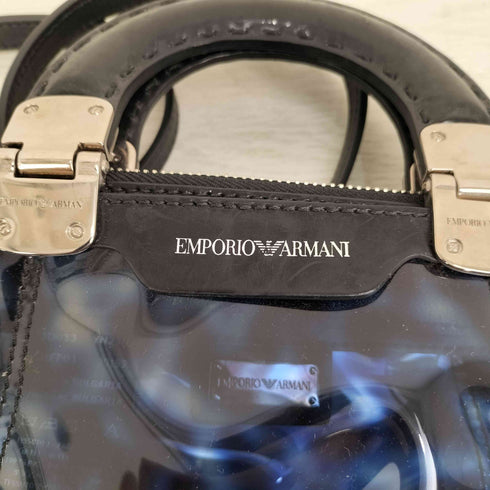 エンポリオアルマーニ EMPORIO ARMANI 2WAY ビニール ハンド ショルダーバック レディース