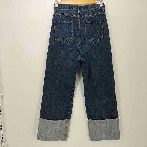 ディスコート Discoat USコットンデニムロールアップパンツ レディース JPN:L