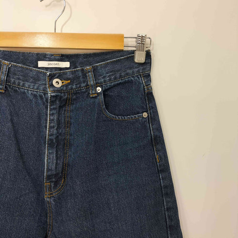 ディスコート Discoat USコットンデニムロールアップパンツ レディース JPN:L