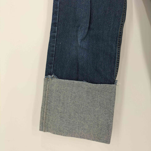 ディスコート Discoat USコットンデニムロールアップパンツ レディース JPN:L