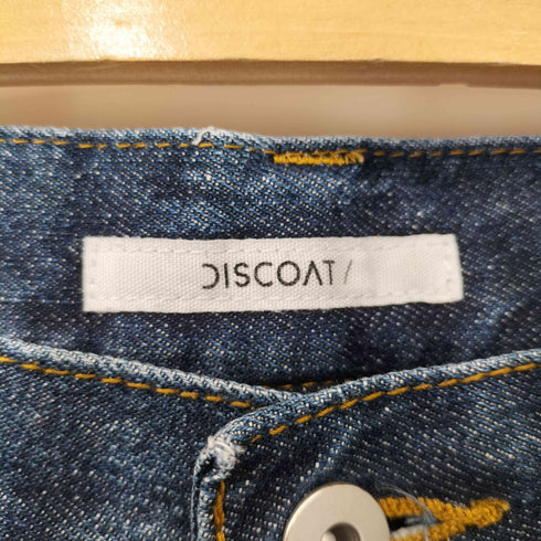 ディスコート Discoat USコットンデニムロールアップパンツ レディース JPN:L