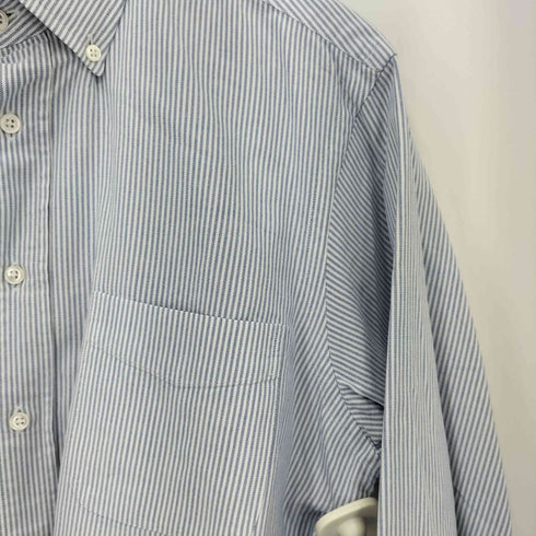 メーカーズシャツカマクラ Makers Shirt 鎌倉 ストライプデザイン ボタンダウン長袖シャツ メンズ 41-83