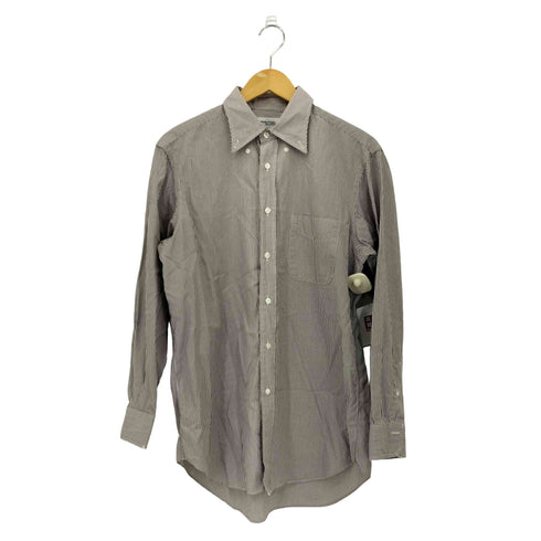 メーカーズシャツカマクラ Makers Shirt 鎌倉 ストライプ柄 ボタンダウン 長袖シャツ メンズ 41/83