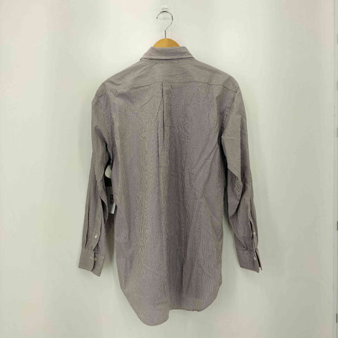 メーカーズシャツカマクラ Makers Shirt 鎌倉 ストライプ柄 ボタンダウン 長袖シャツ メンズ 41/83